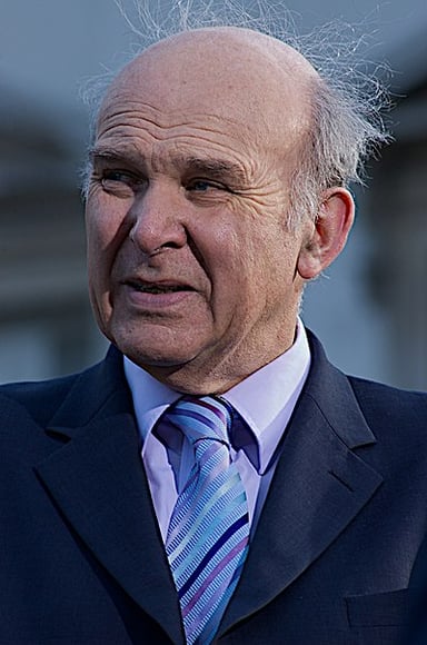 After his political career, Vince Cable was named Vice President of which organization?