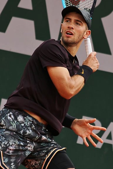 What was Borna Ćorić's highest singles ranking?
