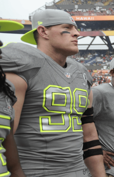 Who drafted J. J. Watt in the first round of the 2011 NFL Draft?