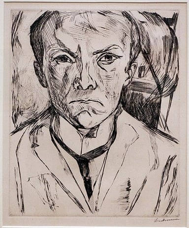 What did Max Beckmann reject in his art?