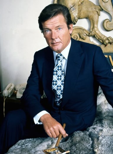 Which fields of work was Roger Moore active in? [br](Select 2 answers)