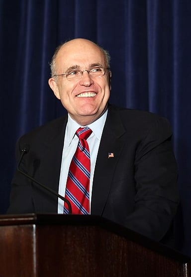 What was the primary focus of Rudy Giuliani's "tough on crime" platform during his mayoral campaigns?