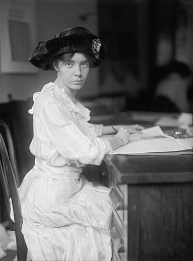 Who did Alice Paul strategize with?