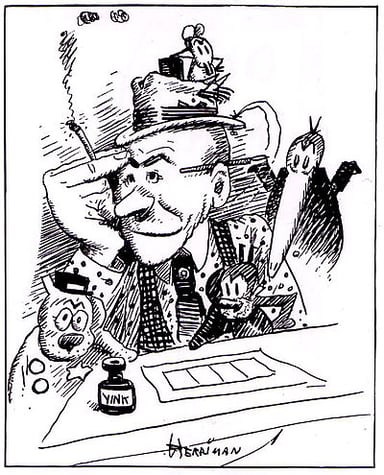 Who was George Herriman best known for creating?