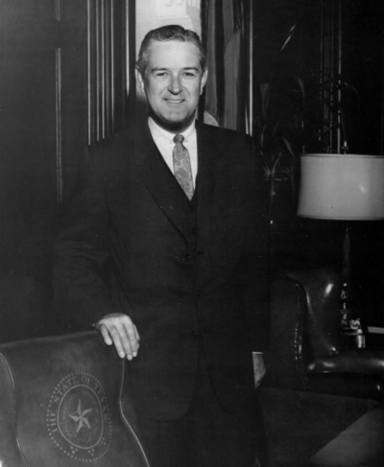 Whose vice presidency did Connally almost succeed?