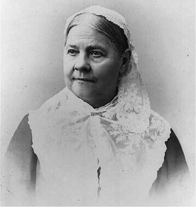 Who said "Lucy Stone was the first person by whom the heart of the American public was deeply stirred on the woman question."?