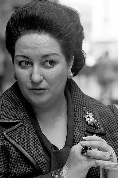 What is one common theme in the works Montserrat Caballé was known for?