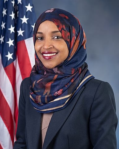 I'm curious about Ilhan Omar's most well-known professions. Could you tell me what they are? [br](Select 2 answers)