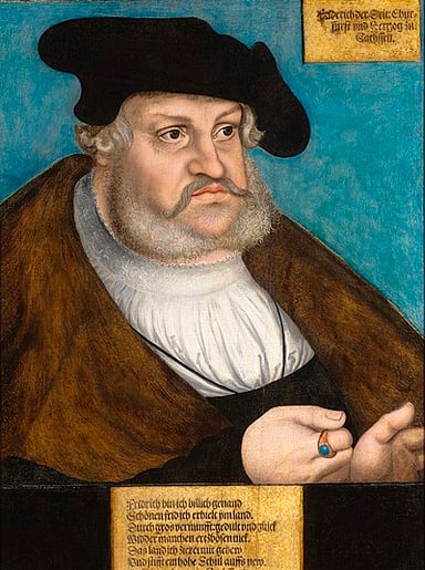 Who often featured in Cranach's portraits?