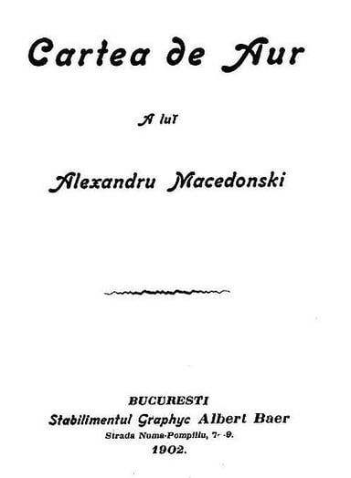 What was Macedonski's recurring motif in his poetry?