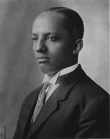 Which profession did Carter G. Woodson have apart from being a historian?