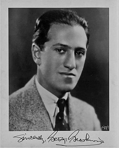 When was George Gershwin born?