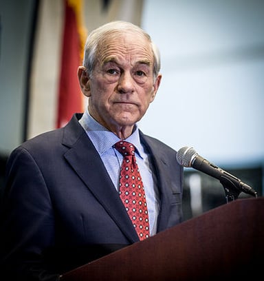 I'm curious about Ron Paul's most well-known professions. Could you tell me what they are? [br](Select 2 answers)