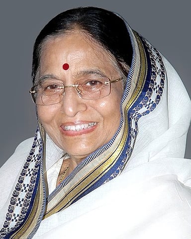 Which political party is Pratibha Patil associated with?