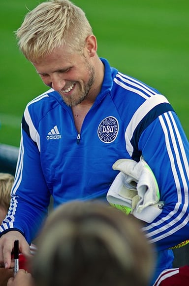 Against which team did Kasper make his official debut for Denmark's senior team?