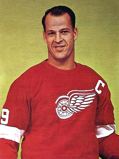 How many times has Gordie led the NHL in playoff points?