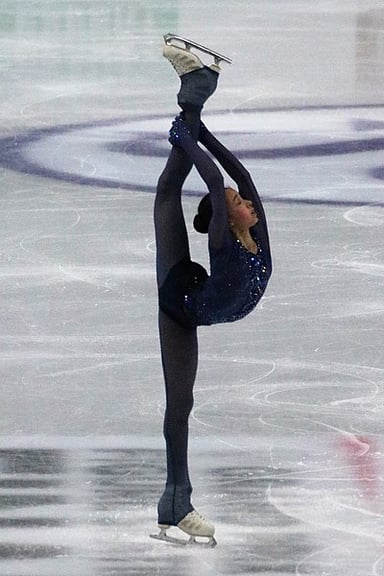 What significant barrier did Kamila break in the free skate score?