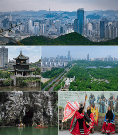 What is the population of Guiyang as of the 2020 census?