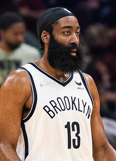 In which year was James Harden named NBA Most Valuable Player?