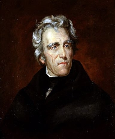 What is/was Andrew Jackson's military rank?