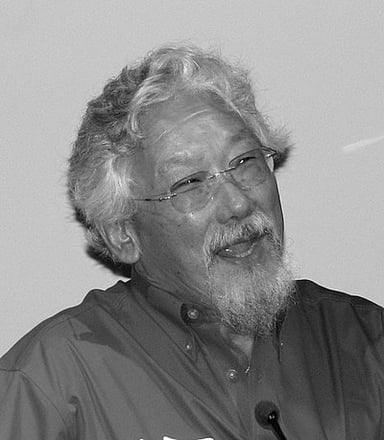 What is the name of David Suzuki's long-running CBC Television science program?