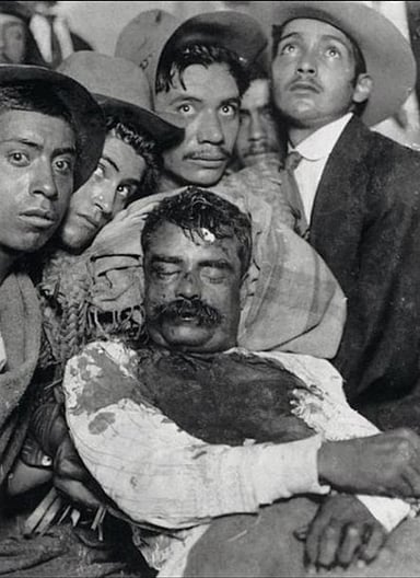 Which president's era increased repression on peasants like Zapata?