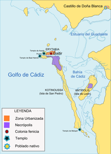 Who founded the city of Cádiz?
