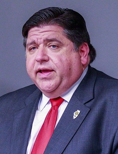 Who did Pritzker succeed as governor of Illinois?