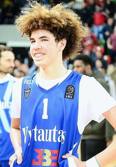 Where did LaMelo Ball play before being selected in the NBA, leading to his selection?
