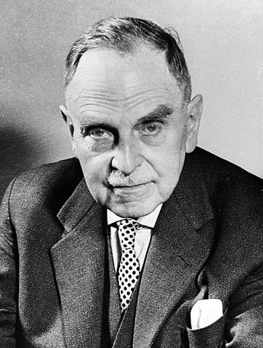 What society did Otto Hahn serve as the founding president of?