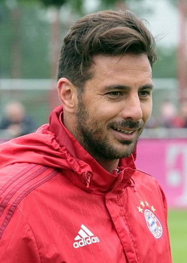 In which position did Claudio Pizarro typically play in football?