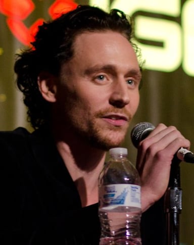 Who directed the film Crimson Peak in which Hiddleston appeared?