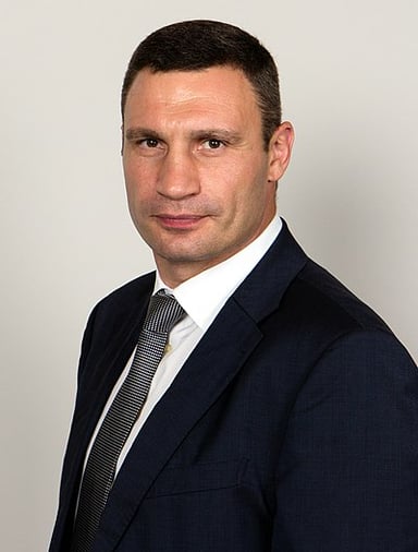 What is Vitali Klitschko's current political position?