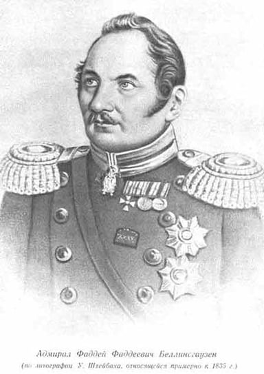 What was the date of Fabian Gottlieb Von Bellingshausen's death?