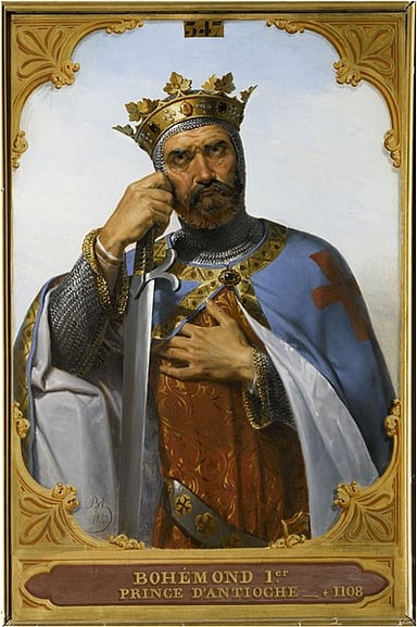 Which military campaign is Bohemond I best known for leading?