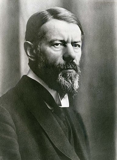 I'm curious about Max Weber's beliefs. What is the religion or worldview of Max Weber?
