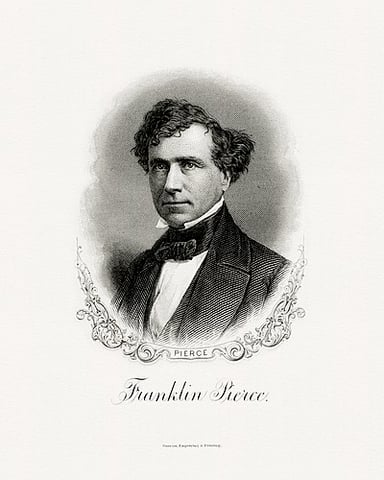 What was the main reason for Franklin Pierce's declining popularity in the North?