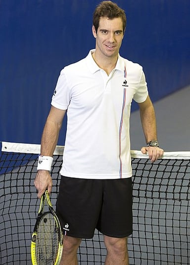 Who was Gasquet's doubles partner for the 2012 Olympics?