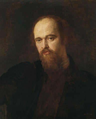 Where did Rossetti receive his artistic training?