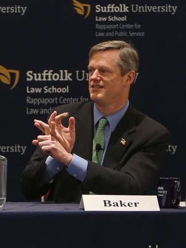 In which year did Charlie Baker announce he would not seek reelection as governor?