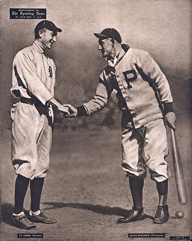 What were the two teams Ty Cobb spent his career with?