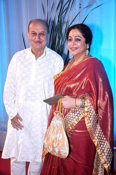 In which field did Kirron Kher start her career?