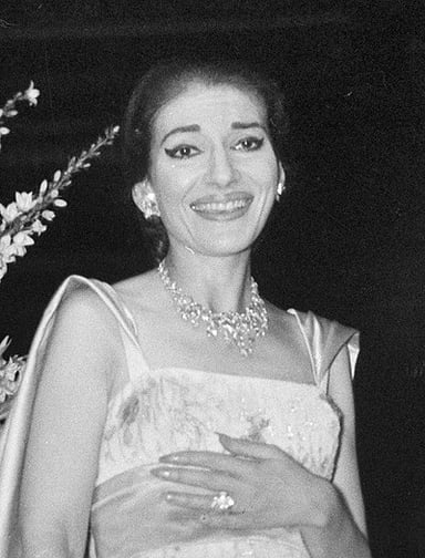 How would you describe Maria Callas's voice type?