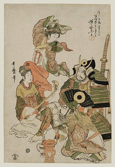 In which century did Utamaro live and work?