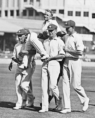 What did Don Bradman practice with as a young cricketer?