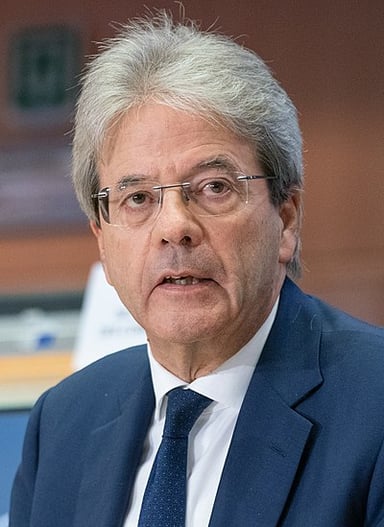 What portfolio was Gentiloni given after becoming the European Commissioner?