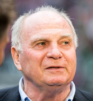 How many times did Uli Hoeneß participate in the FIFA World Cup as a player?