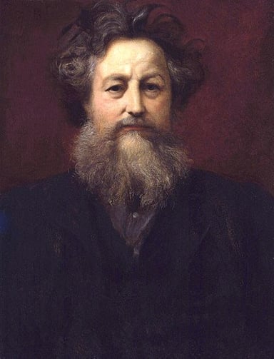 What was the name of the society that William Morris founded in 1877?