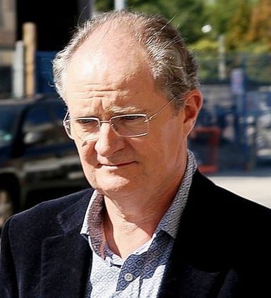 In which film did Jim Broadbent play a breakthrough role in 1990?