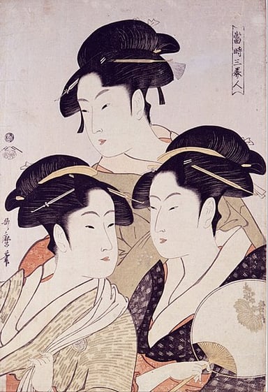 Around how many prints is Utamaro known to have produced?